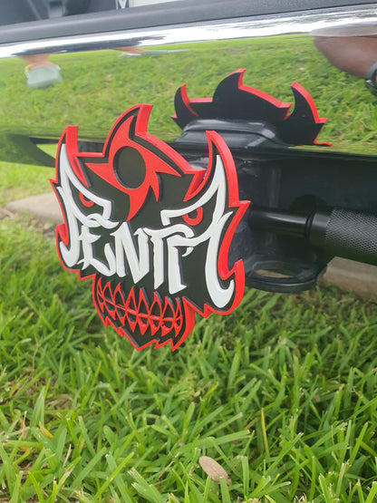 Penta Lucha Brothers Mask Skull Trailer Hitch Cover Plug 2x2 Receiver Truck Suv