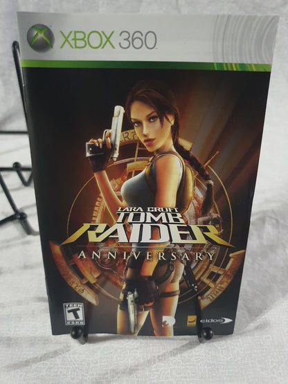 Tomb Raider Anniversary (Microsoft Xbox 360) - CIB Complete EXCELLENT & Tested