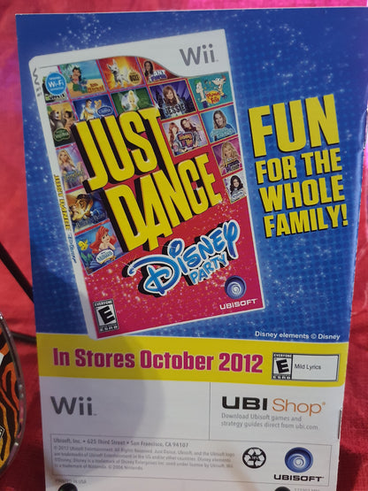 Just Dance 4 (Nintendo Wii, 2012) Complete CIB Tested Very Good Videogame Disc