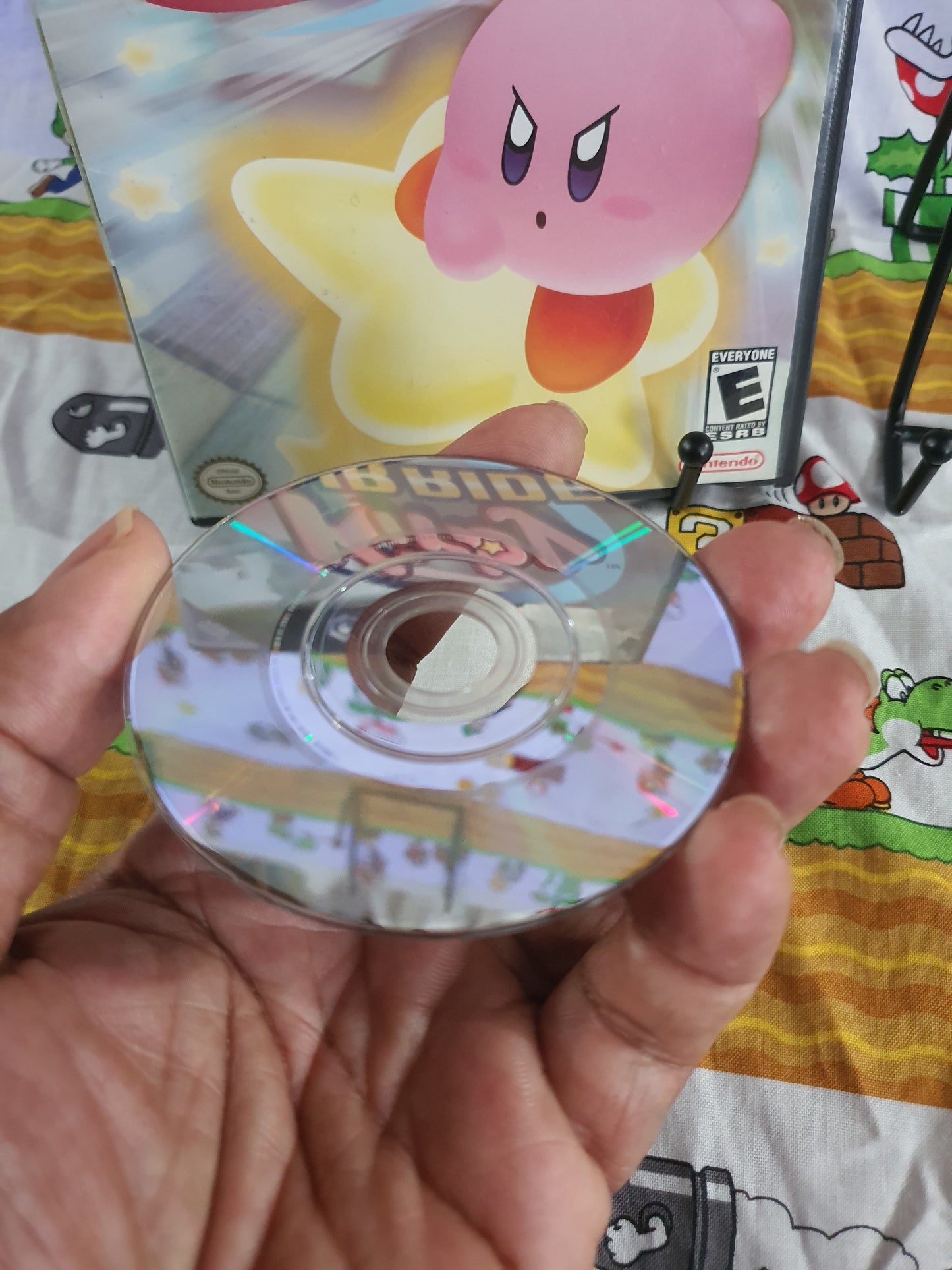 Kirby Air Ride Nintendo Gamecube 2003 Near Mint Clean Tested Working Black Label