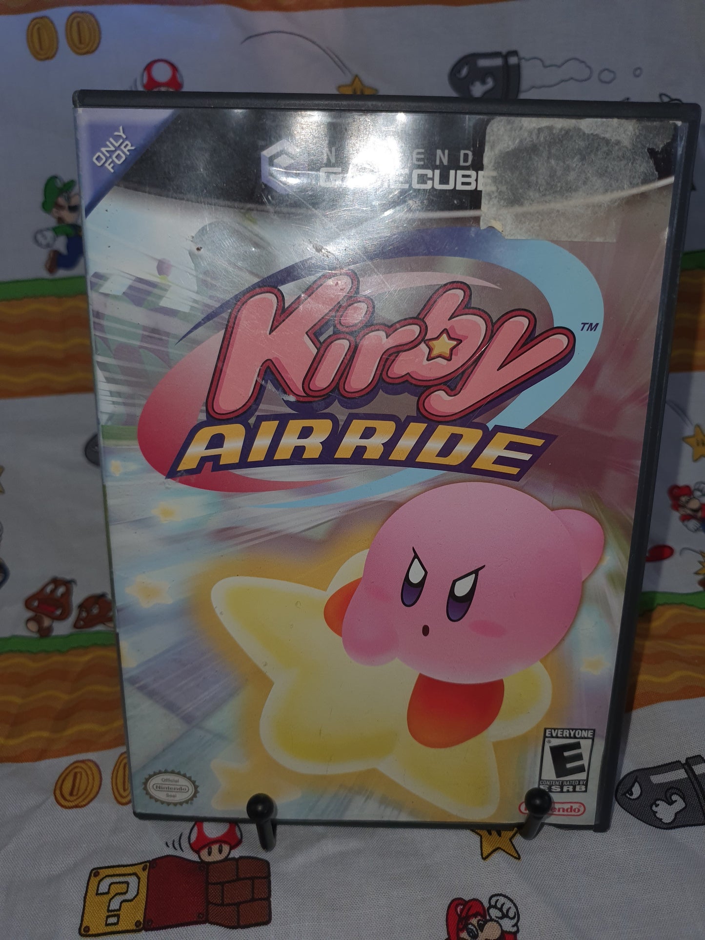 Kirby Air Ride Nintendo Gamecube 2003 Near Mint Clean Tested Working Black Label