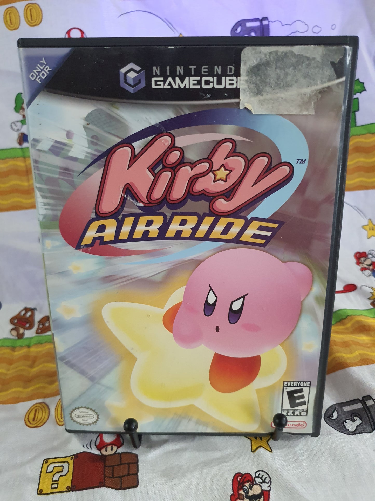 Kirby Air Ride Nintendo Gamecube 2003 Near Mint Clean Tested Working Black Label