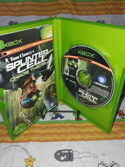 Splinter Cell Chaos Theory Microsoft Xbox 2005 Complete Registration Card Mint