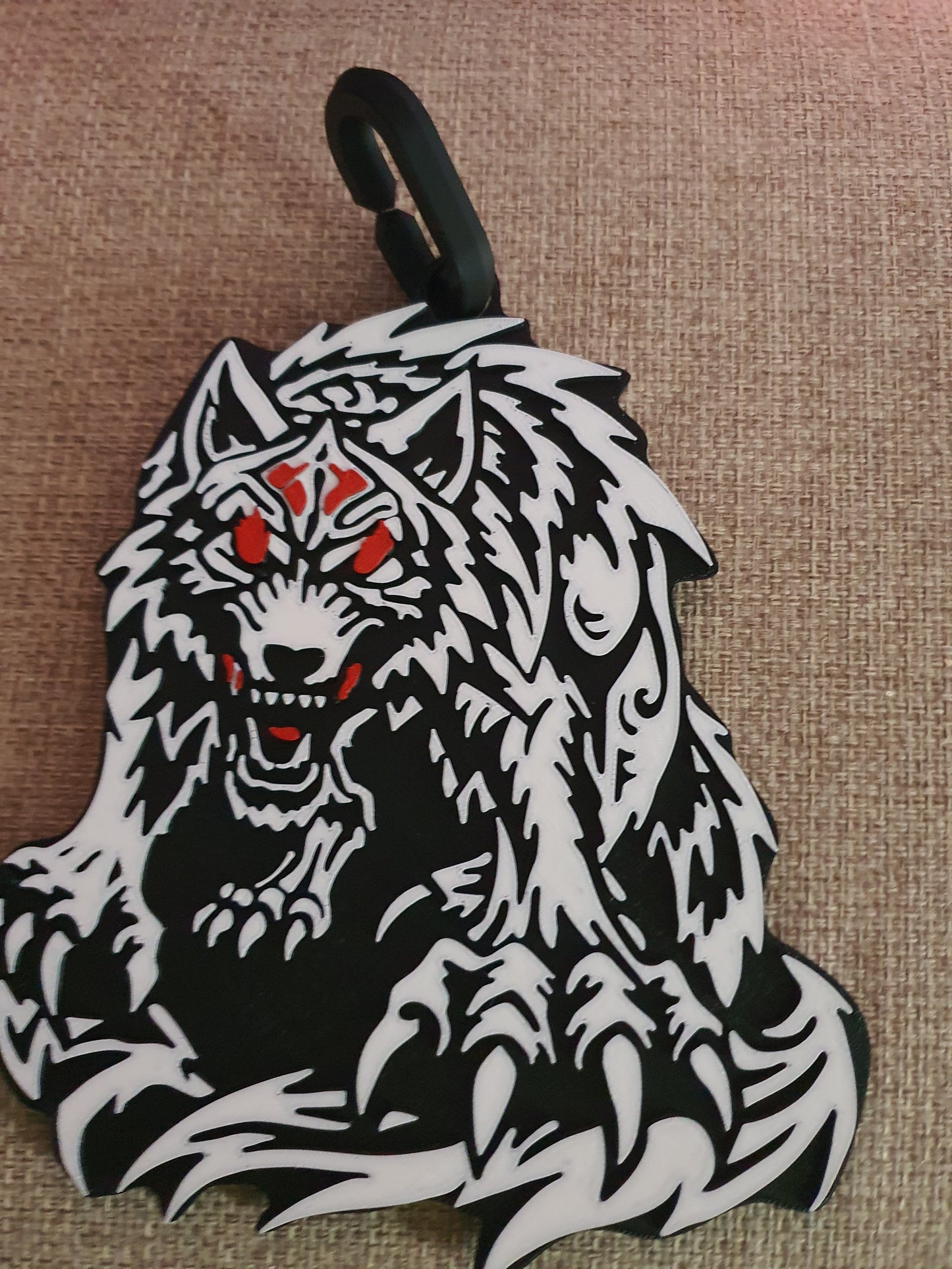Jacab Fatu WWE All Gas No Brakes Samoan Werewolf Necklace Charm Pendant Fan Swag