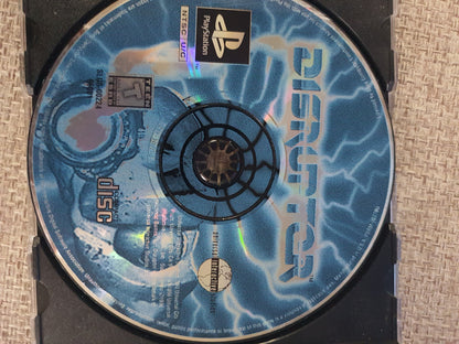 Disruptor (PlayStation, PS1, 1996) Game Disc Very Good Insomniac SLUS-00224