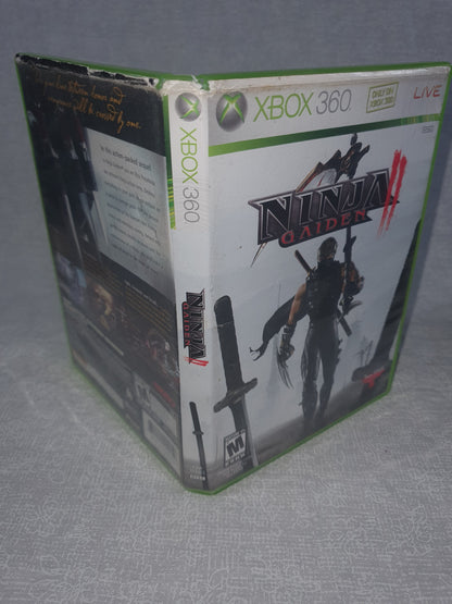 Ninja Gaiden II 2 (Microsoft Xbox 360) Videogame Disc Near Mint Tested Complete