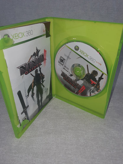 Ninja Gaiden II 2 (Microsoft Xbox 360) Videogame Disc Near Mint Tested Complete
