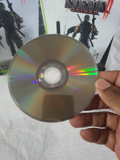 Ninja Gaiden II 2 (Microsoft Xbox 360) Videogame Disc Near Mint Tested Complete