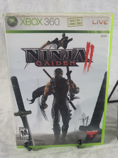 Ninja Gaiden II 2 (Microsoft Xbox 360) Videogame Disc Near Mint Tested Complete