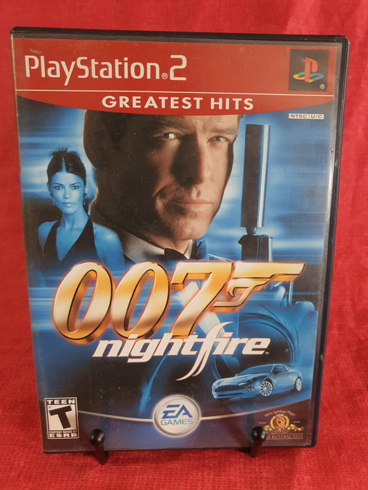 007: NightFire (Sony PlayStation 2, 2002) Complete Registration Card Near Mint