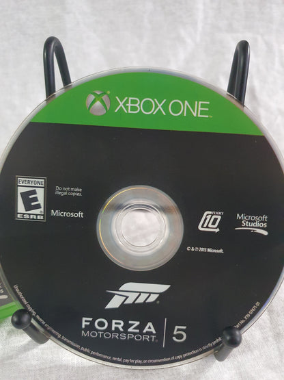 Forza Motorsport 5 (Microsoft Xbox One, 2013) Complete Game Disc Near Mint Clean