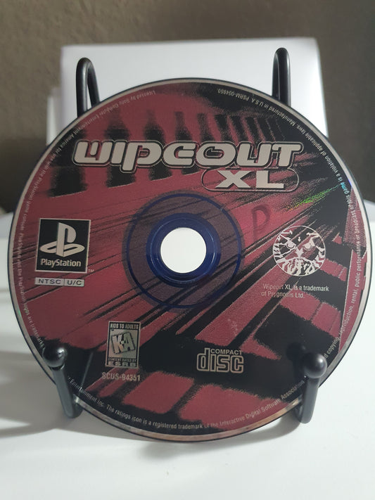 Wipeout XL (Sony PlayStation 1, 1996) PS1 Videogame Disc Near Mint Clean Tested