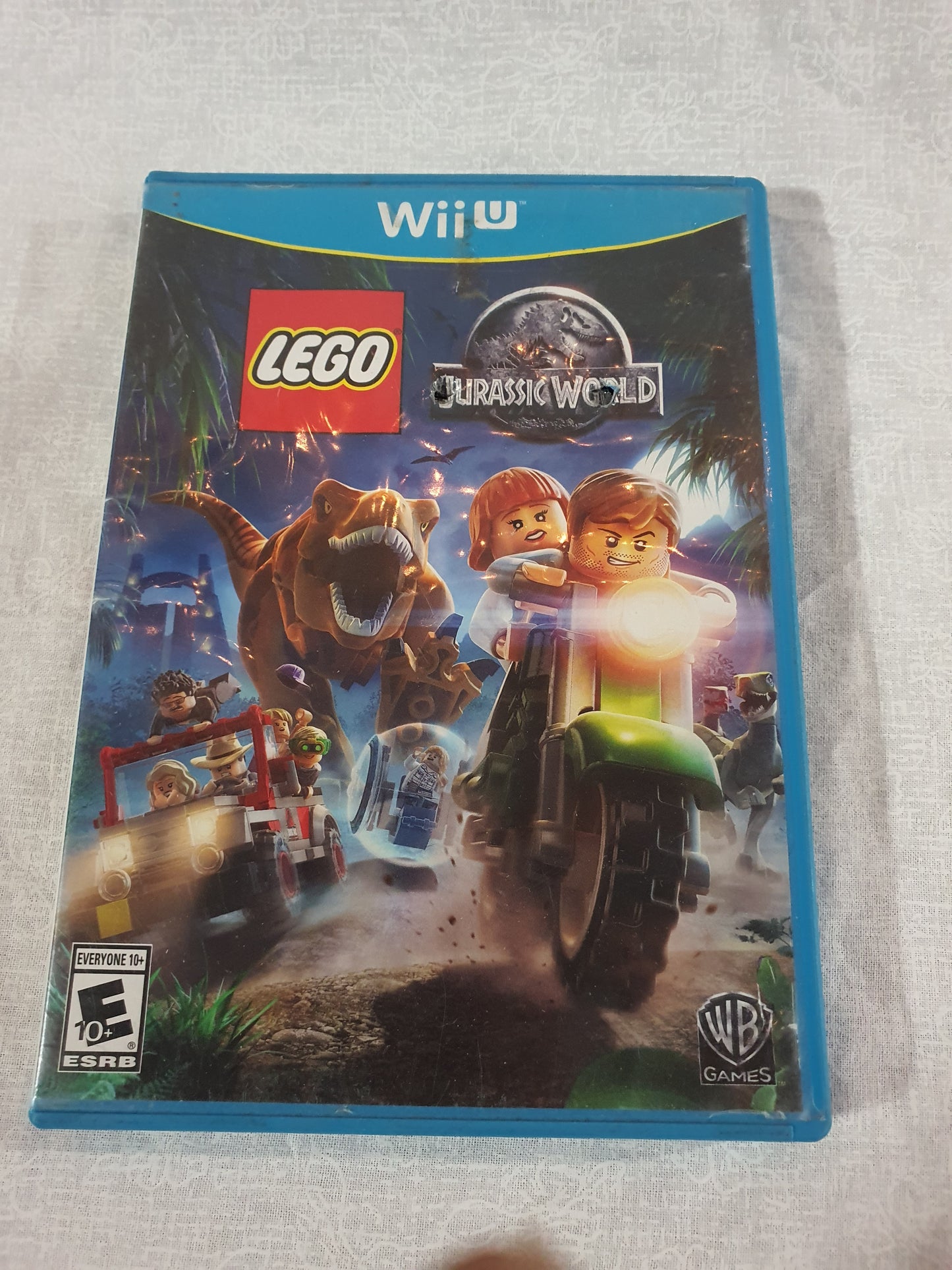 LEGO Jurassic World (Nintendo Wii U, 2015) Game Disc Very Good Tested Free Ship