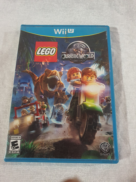 LEGO Jurassic World (Nintendo Wii U, 2015) Game Disc Very Good Tested Free Ship