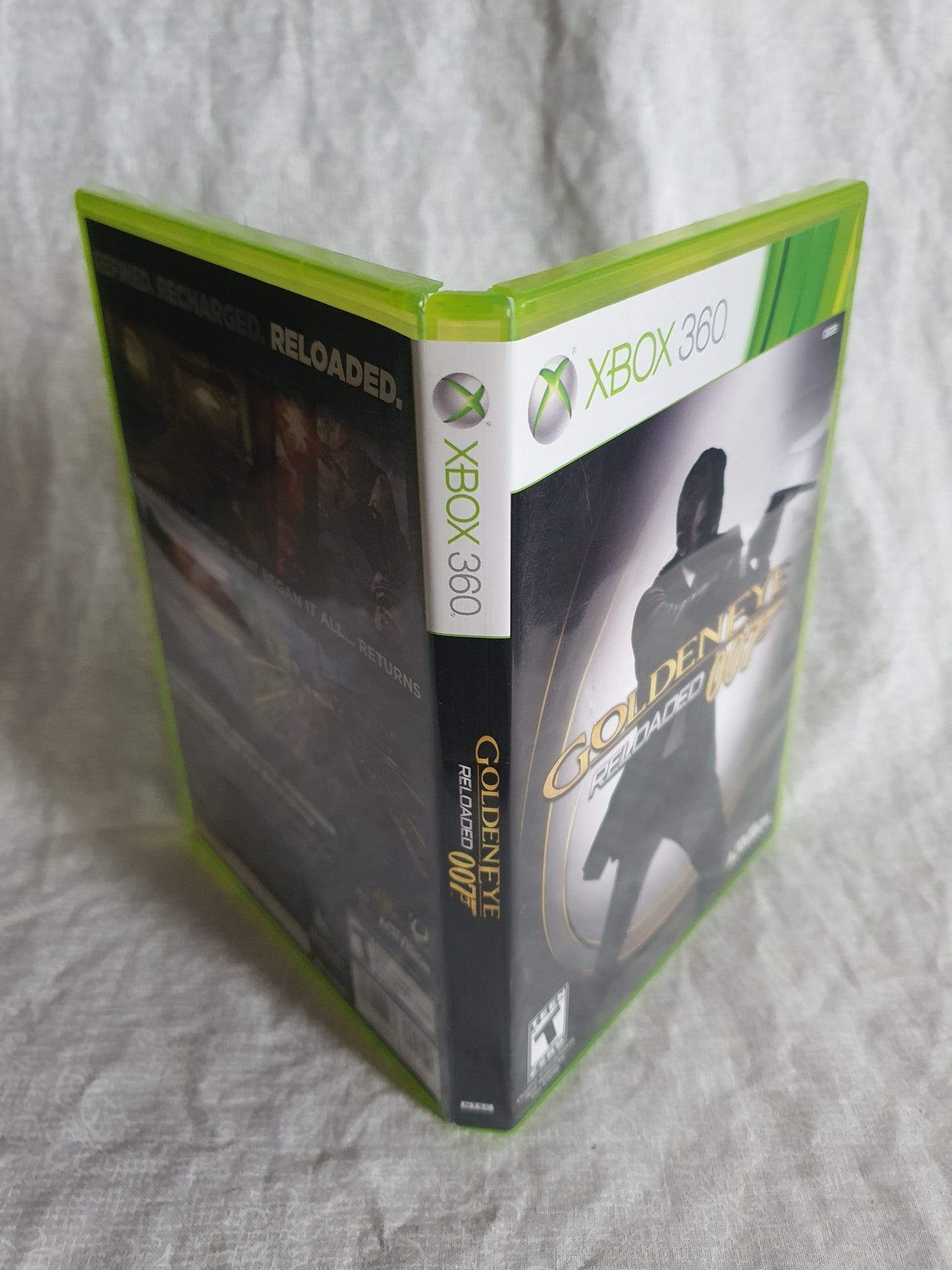 GoldenEye 007: Reloaded (Microsoft Xbox 360, 2011) Complete Videogame Near Mint