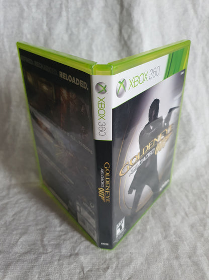 GoldenEye 007: Reloaded (Microsoft Xbox 360, 2011) Complete Videogame Near Mint
