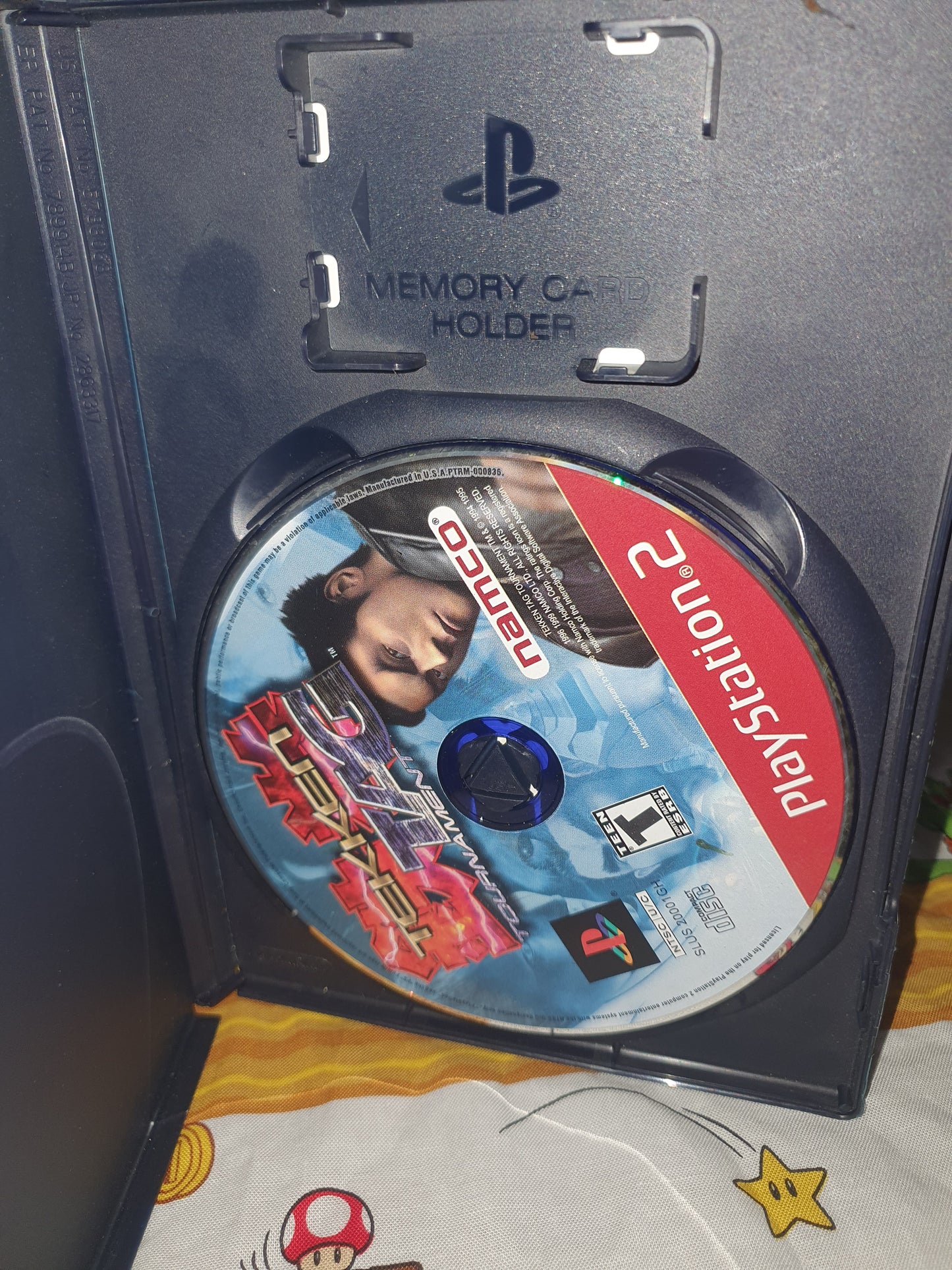 Tekken Tag Tournament (PlayStation 2, 2002) Game Disc Near Mint Clean Tested