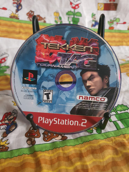 Tekken Tag Tournament (PlayStation 2, 2002) Game Disc Near Mint Clean Tested