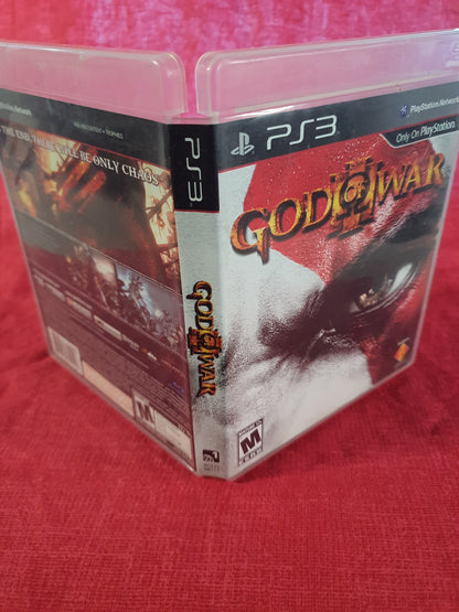 God of War III Sony PlayStation 3 2010 PS3 Complete Disc Very Good Tested