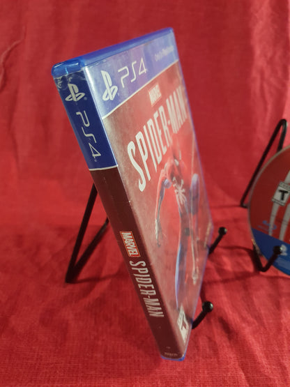 Marvel's Spider-Man (PlayStation 4, 2018) Complete Reversible Cover Disc Good