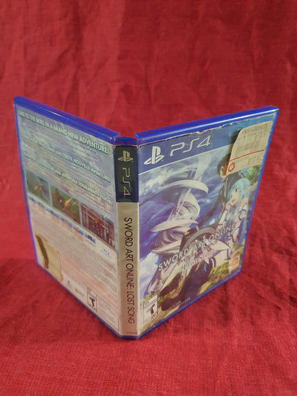 Sword Art Online: Lost Song (Sony PlayStation 4, PS4, 2015) Game Disc Very Good