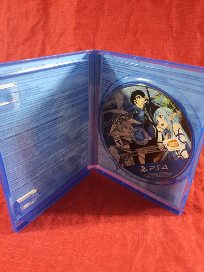 Sword Art Online: Lost Song (Sony PlayStation 4, PS4, 2015) Game Disc Very Good