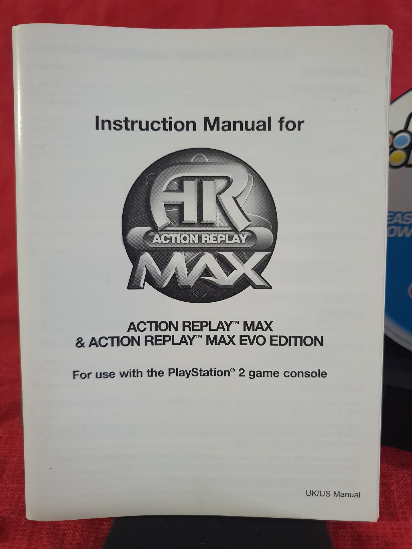 Action Replay AR MAX For PlayStation 2 PS2 Code Junkies Manuel Tin No Memory Near Mint