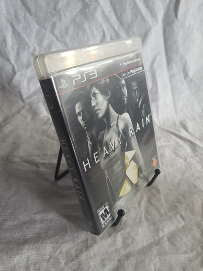 Heavy Rain (Sony PlayStation 3, 2010) Complete Origami Manual Near Mint