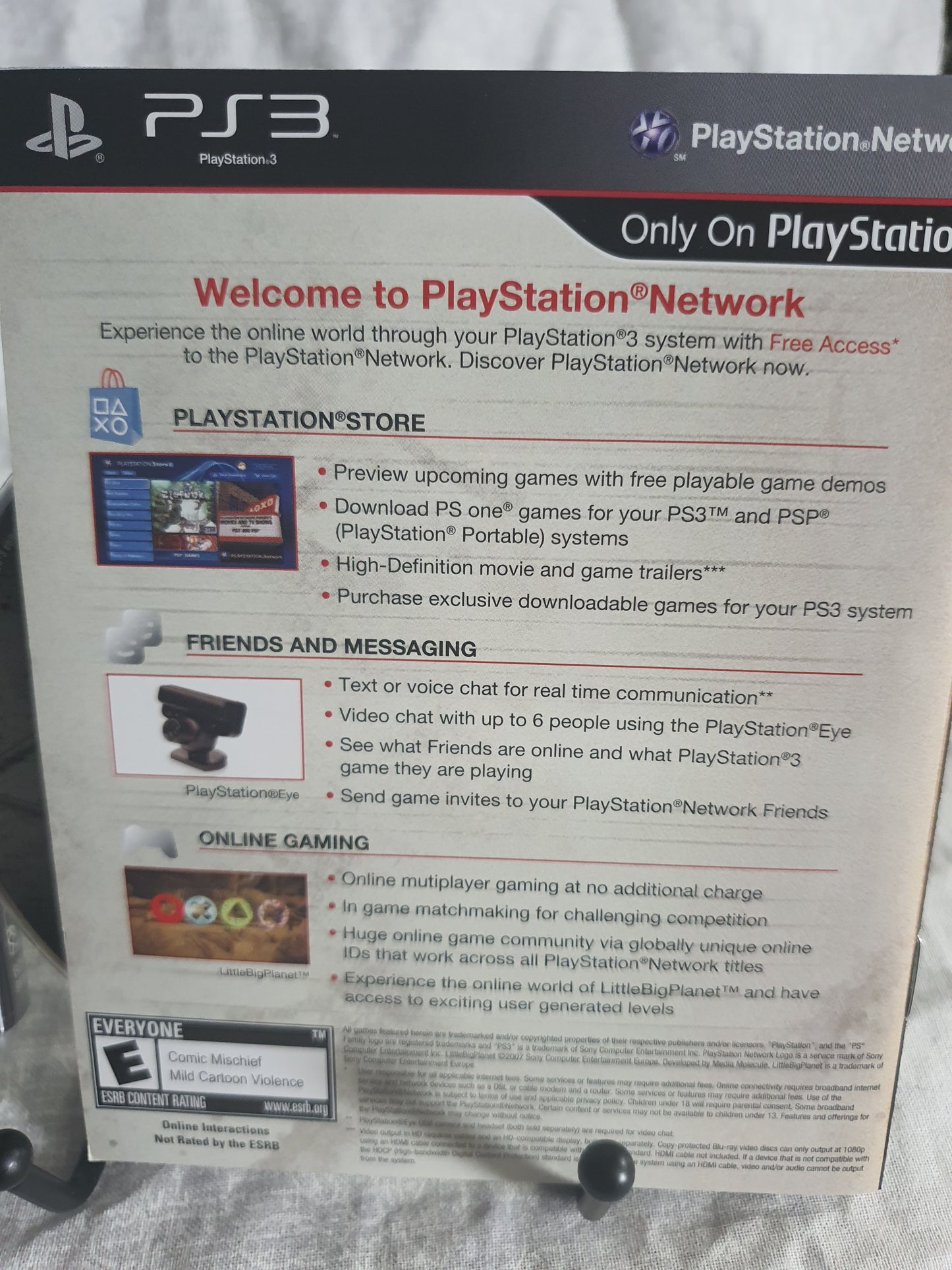 Heavy Rain (Sony PlayStation 3, 2010) Complete Origami Manual Near Mint