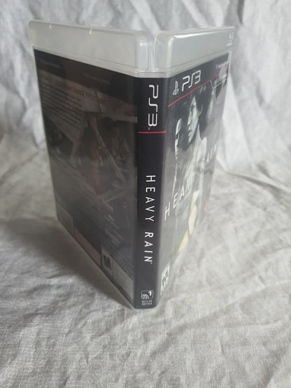 Heavy Rain (Sony PlayStation 3, 2010) Complete Origami Manual Near Mint