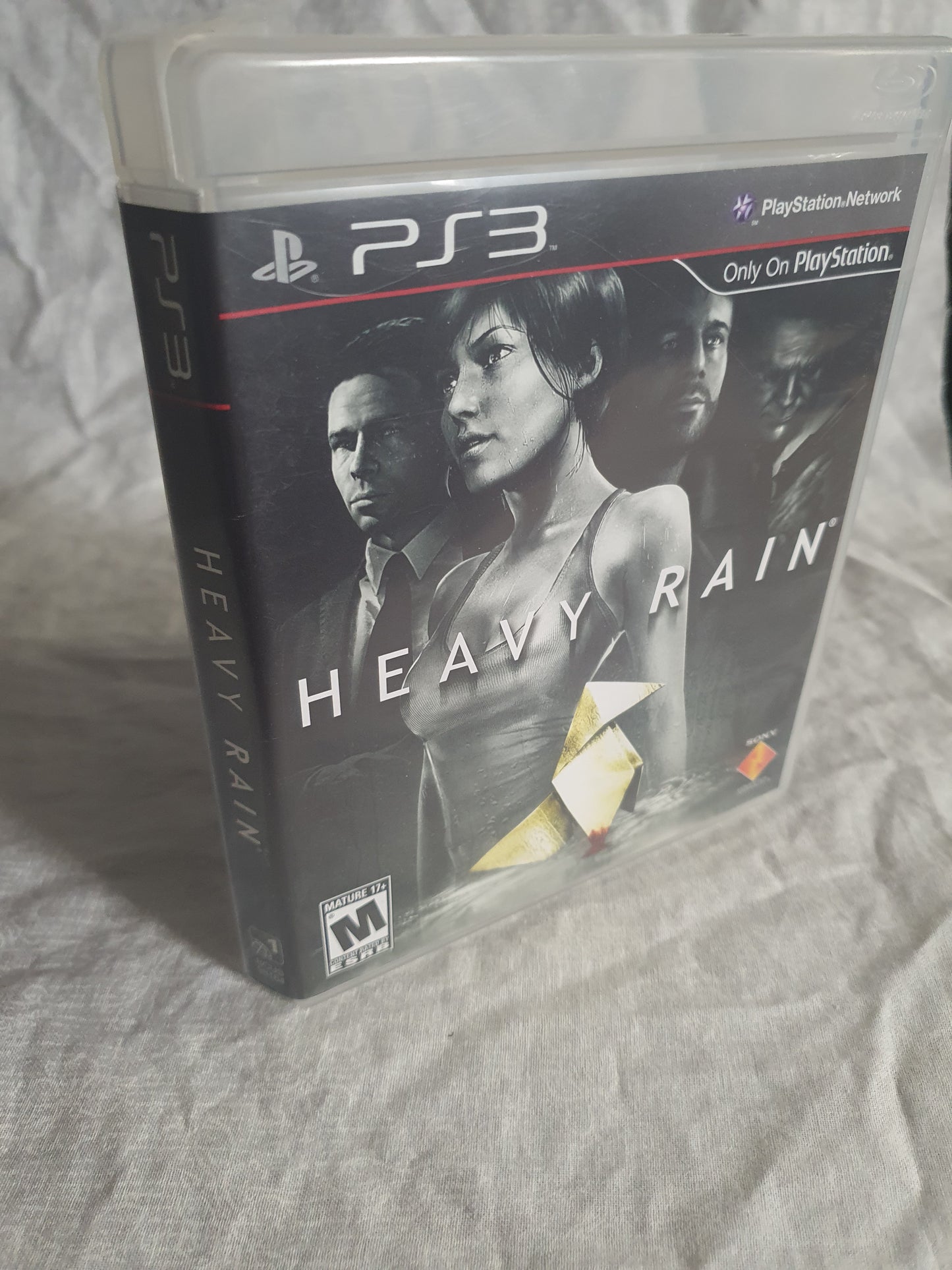 Heavy Rain (Sony PlayStation 3, 2010) Complete Origami Manual Near Mint