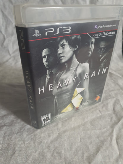 Heavy Rain (Sony PlayStation 3, 2010) Complete Origami Manual Near Mint