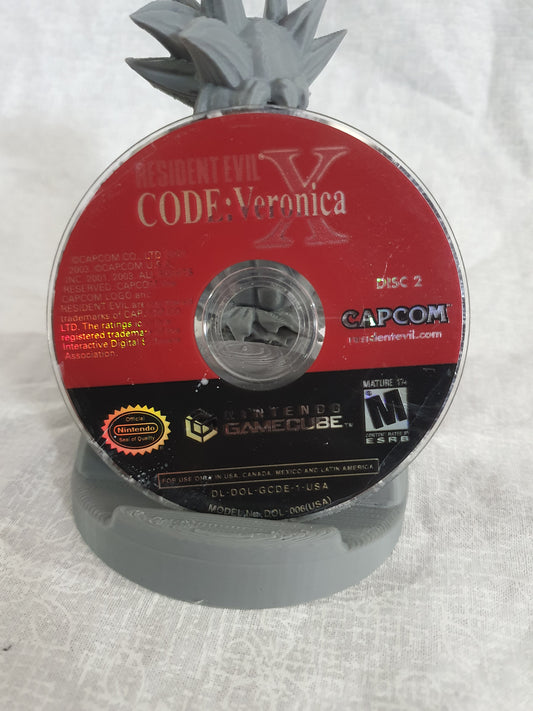 Resident Evil Code Veronica X (Nintendo GameCube, 2003) Disc Two Very Good Clean