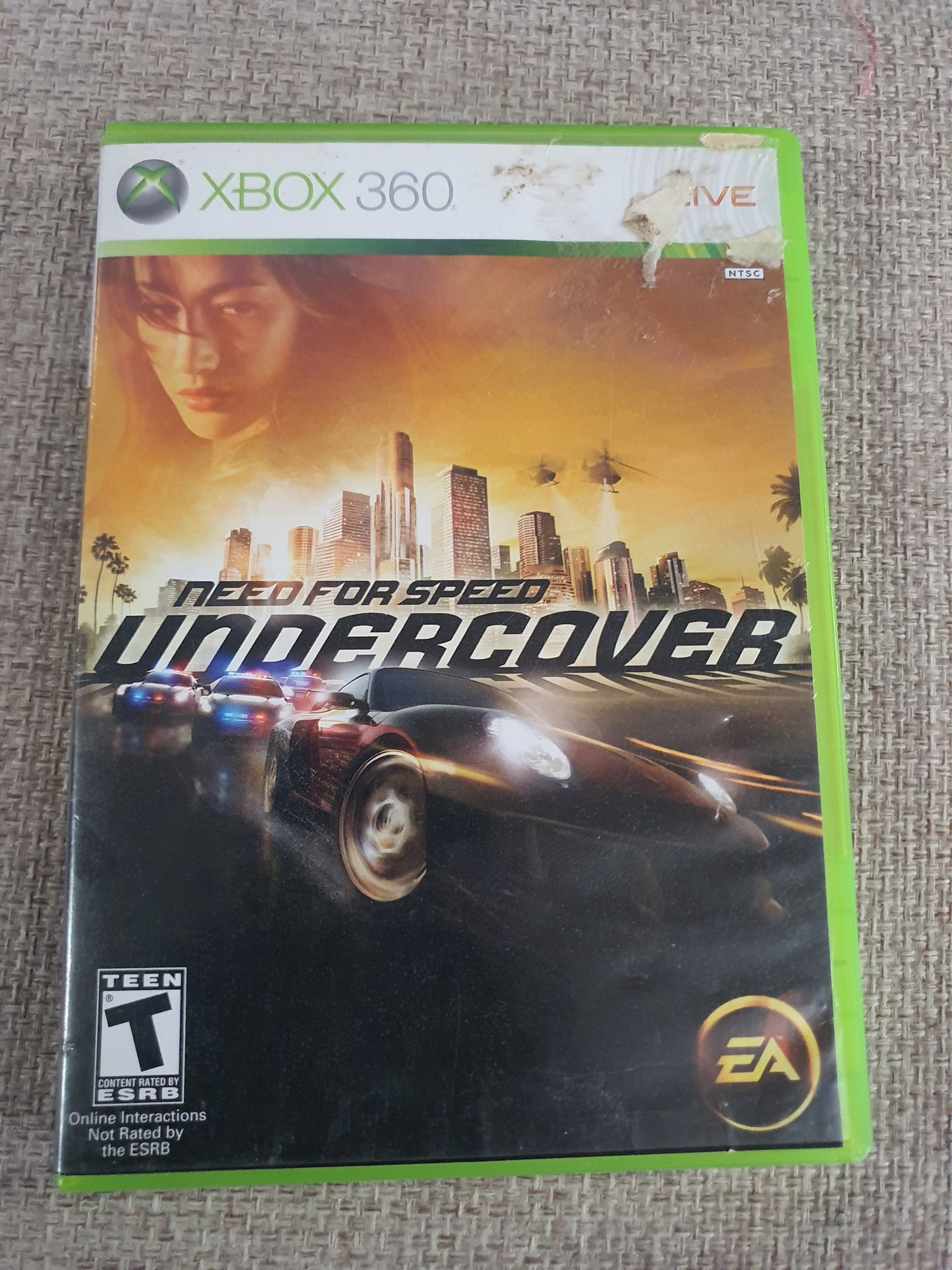Need for Speed Undercover Xbox 360 CIB Complete w/ Manual & Tested Works