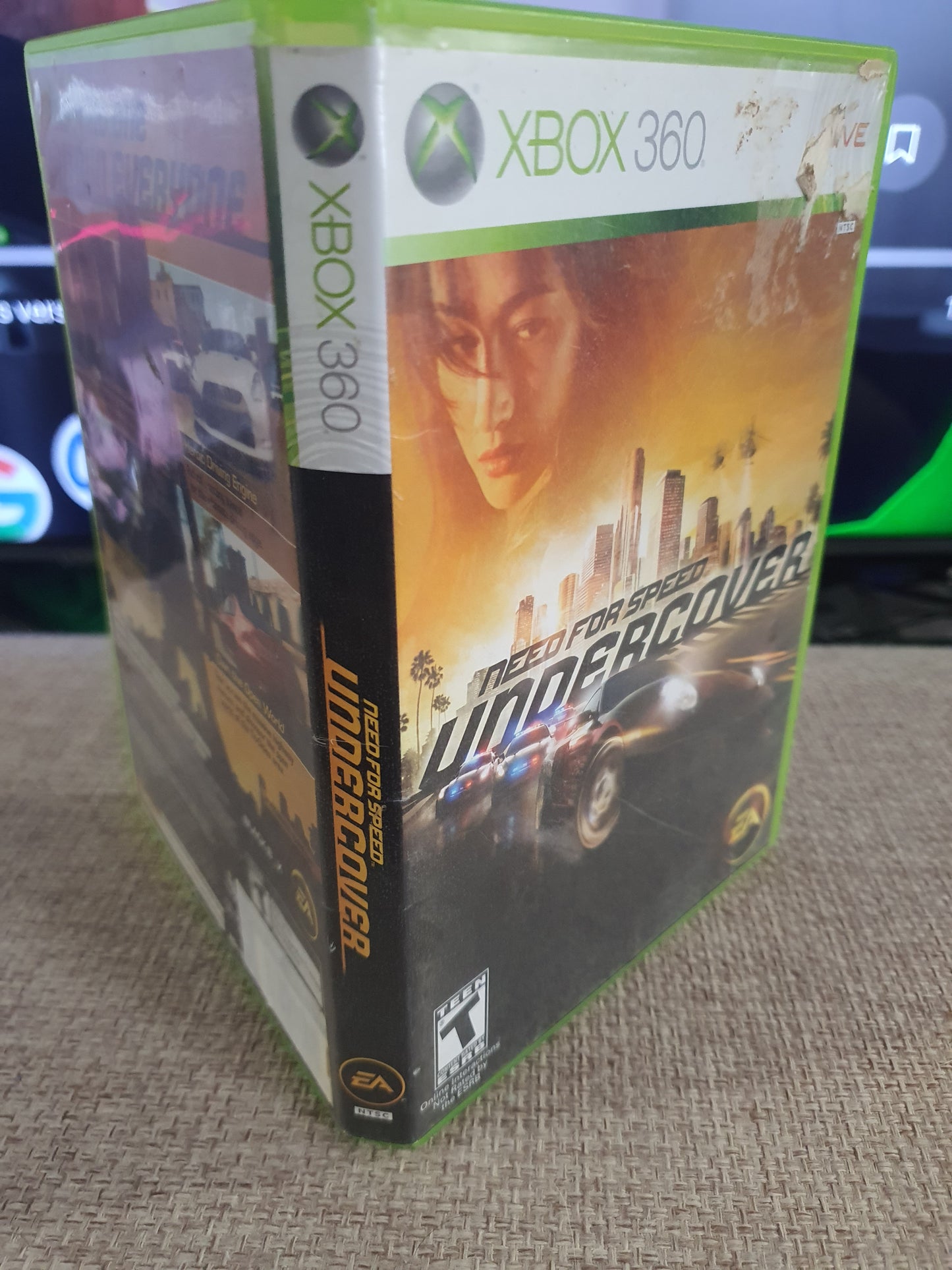 Need for Speed Undercover Xbox 360 CIB Complete w/ Manual & Tested Works