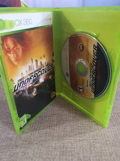 Need for Speed Undercover Xbox 360 CIB Complete w/ Manual & Tested Works