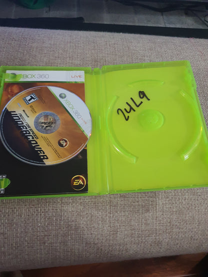 Need for Speed Undercover Xbox 360 CIB Complete w/ Manual & Tested Works