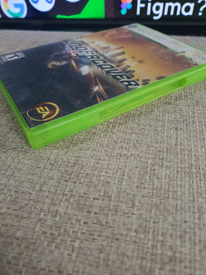 Need for Speed Undercover Xbox 360 CIB Complete w/ Manual & Tested Works