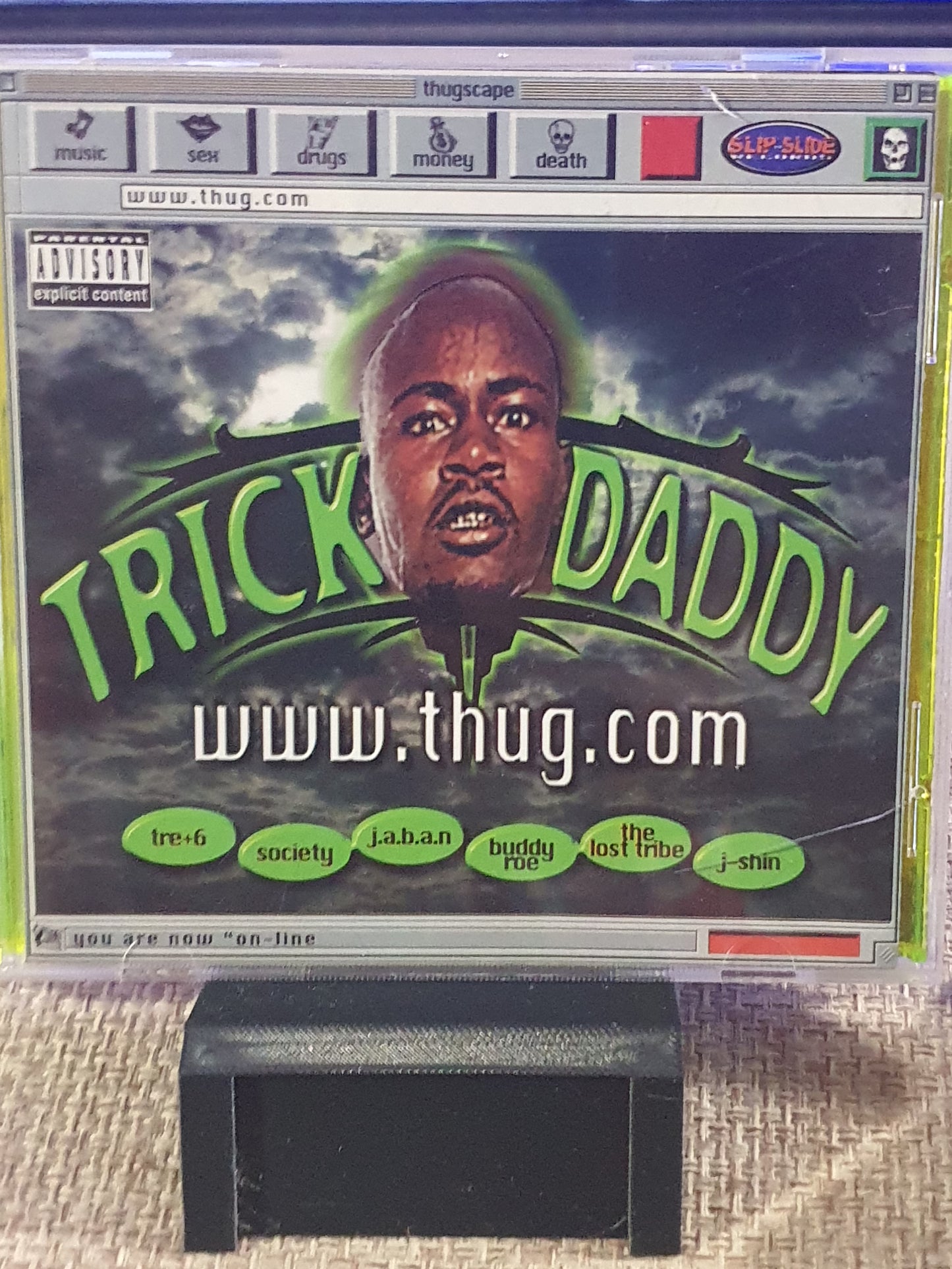 www.thug.com [PA] by Trick Daddy (CD, Sep-1998, Warlock) WR-2802-2 Very Good
