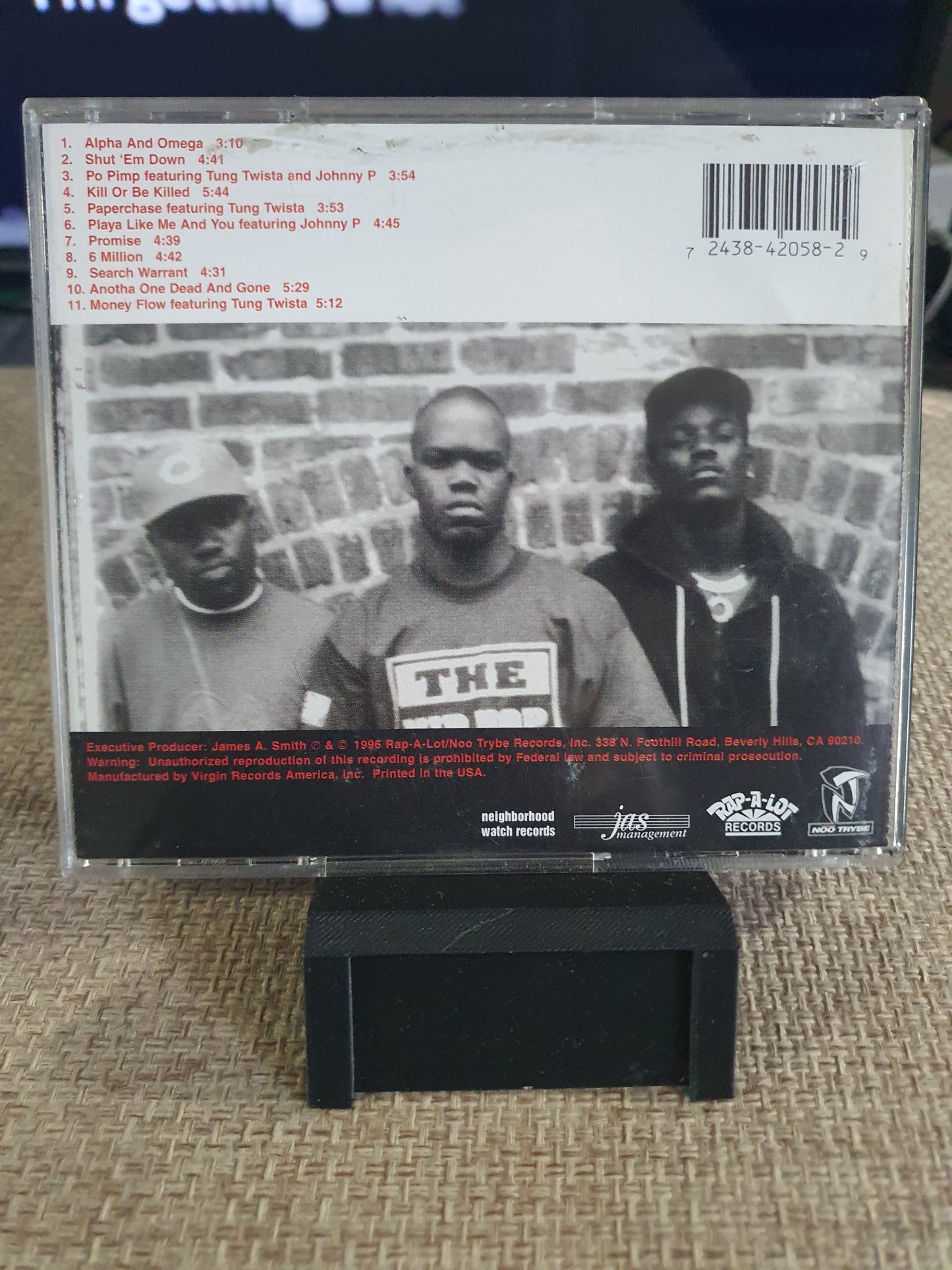 Picture This by Do or Die (CD, Sep-1996, Virgin) Very Good+ 7243-842058-2-9