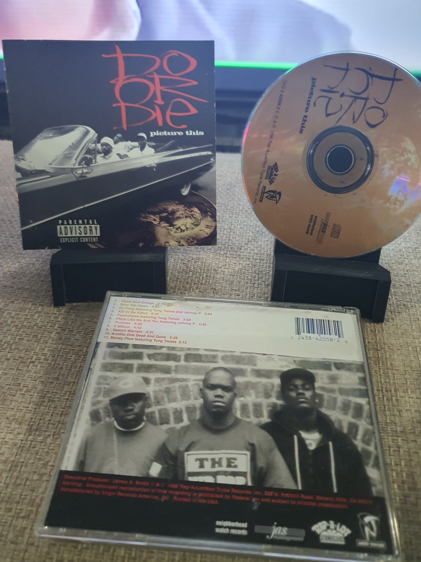 Picture This by Do or Die (CD, Sep-1996, Virgin) Very Good+ 7243-842058-2-9