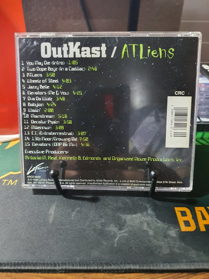 OutKast ATLiens CD PA 1996 Hip Hop Vintage Southern Rap Excellent Disc ARCD-6029