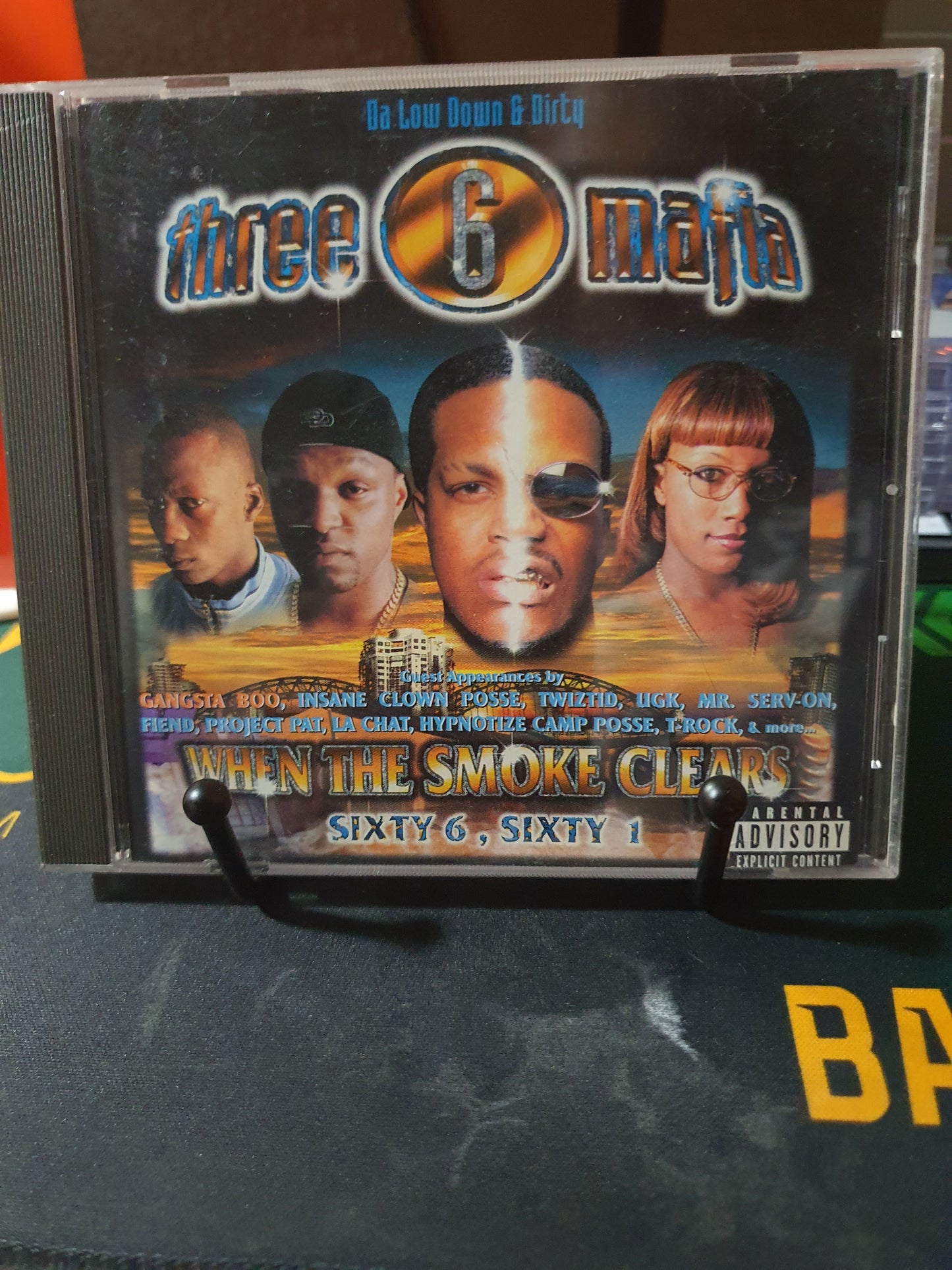 Three 6 Mafia When the Smoke Clears CD 2000 Loud Records REK-11732 PA 1st Print