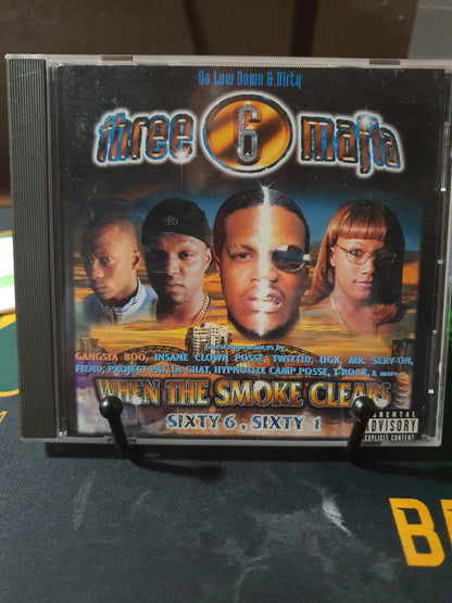 Three 6 Mafia When the Smoke Clears CD 2000 Loud Records REK-11732 PA 1st Print