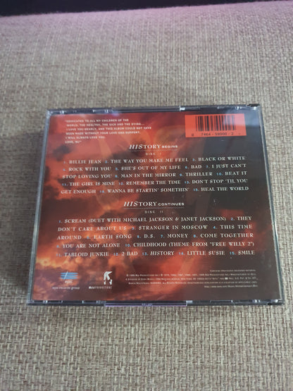 Michael Jackson : History 2 Disc Set & Booklet CD E2K 59000 VG+/EX