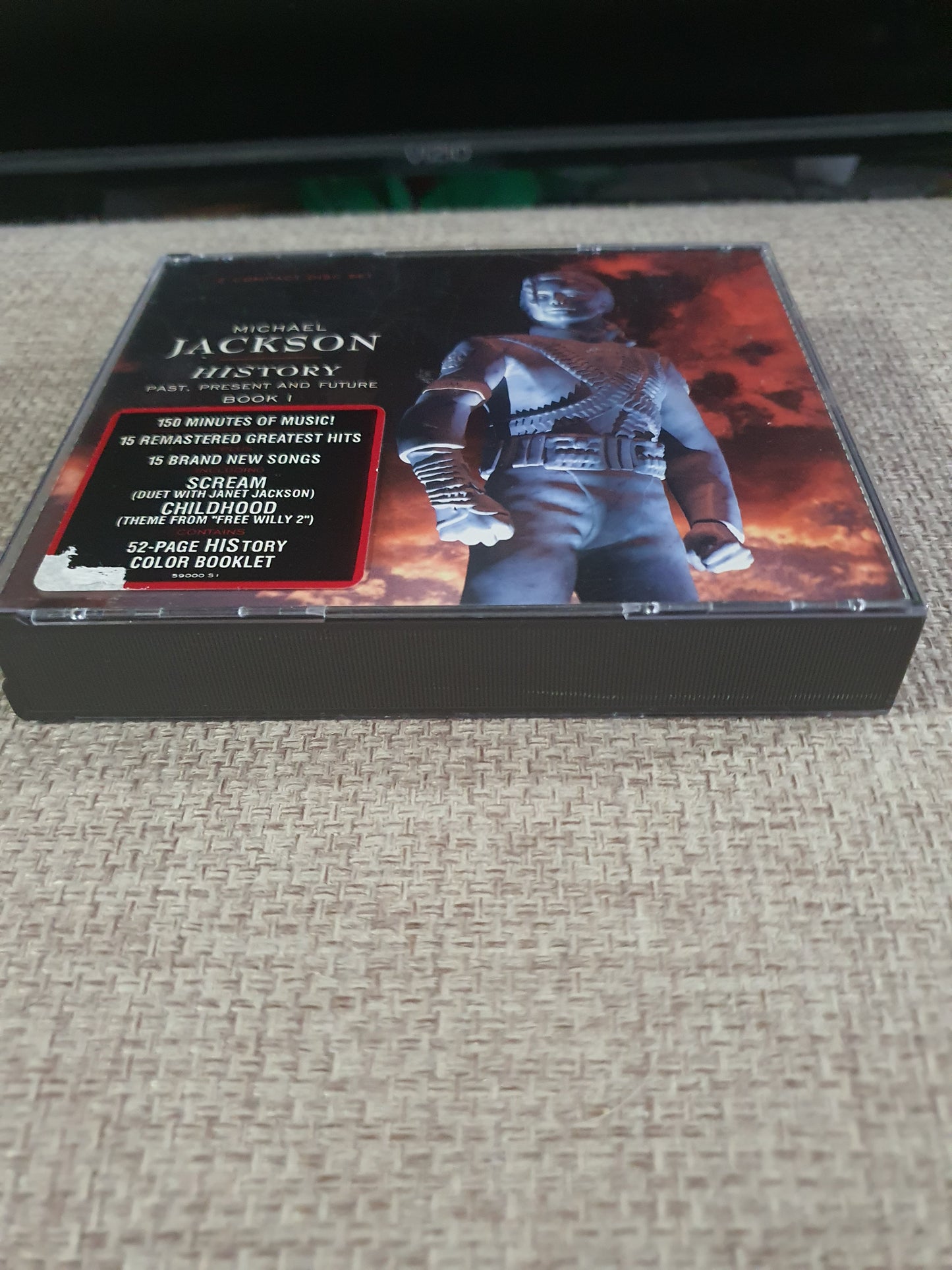 Michael Jackson : History 2 Disc Set & Booklet CD E2K 59000 VG+/EX