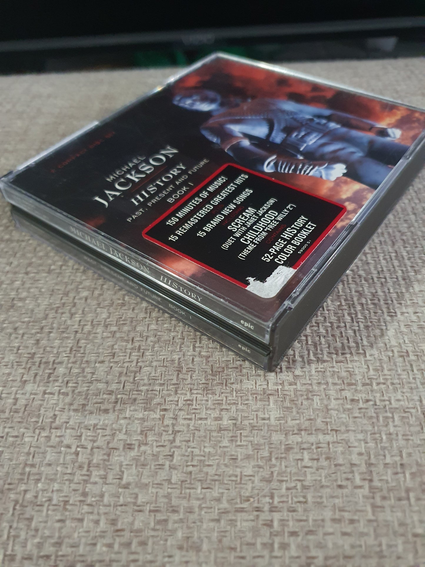 Michael Jackson : History 2 Disc Set & Booklet CD E2K 59000 VG+/EX