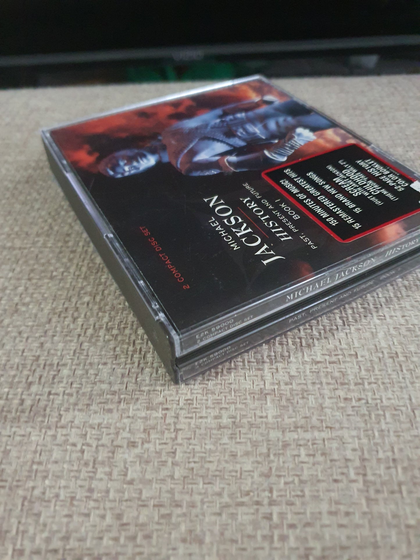 Michael Jackson : History 2 Disc Set & Booklet CD E2K 59000 VG+/EX