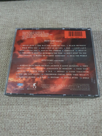 Michael Jackson : History 2 Disc Set & Booklet CD E2K 59000 VG+/EX