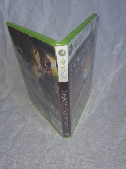 Condemned 2: Bloodshot (Microsoft Xbox 360, 2008) Videogame Disc Very Good